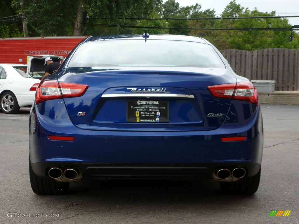 2014 Ghibli S Q4 - Blu Emozione (Blue) / Cuoio photo #5
