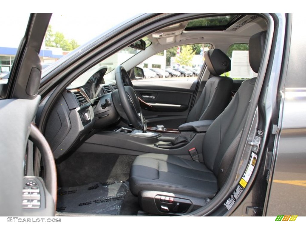 2014 3 Series 328i xDrive Sedan - Mineral Grey Metallic / Black photo #10