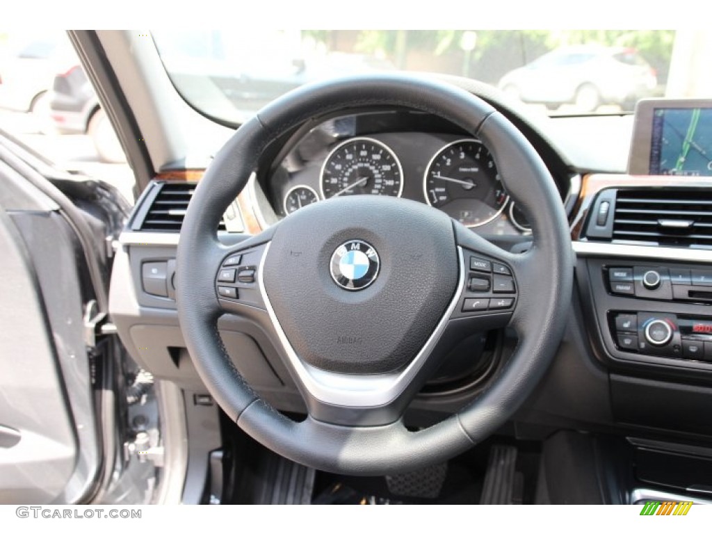 2014 3 Series 328i xDrive Sedan - Mineral Grey Metallic / Black photo #16