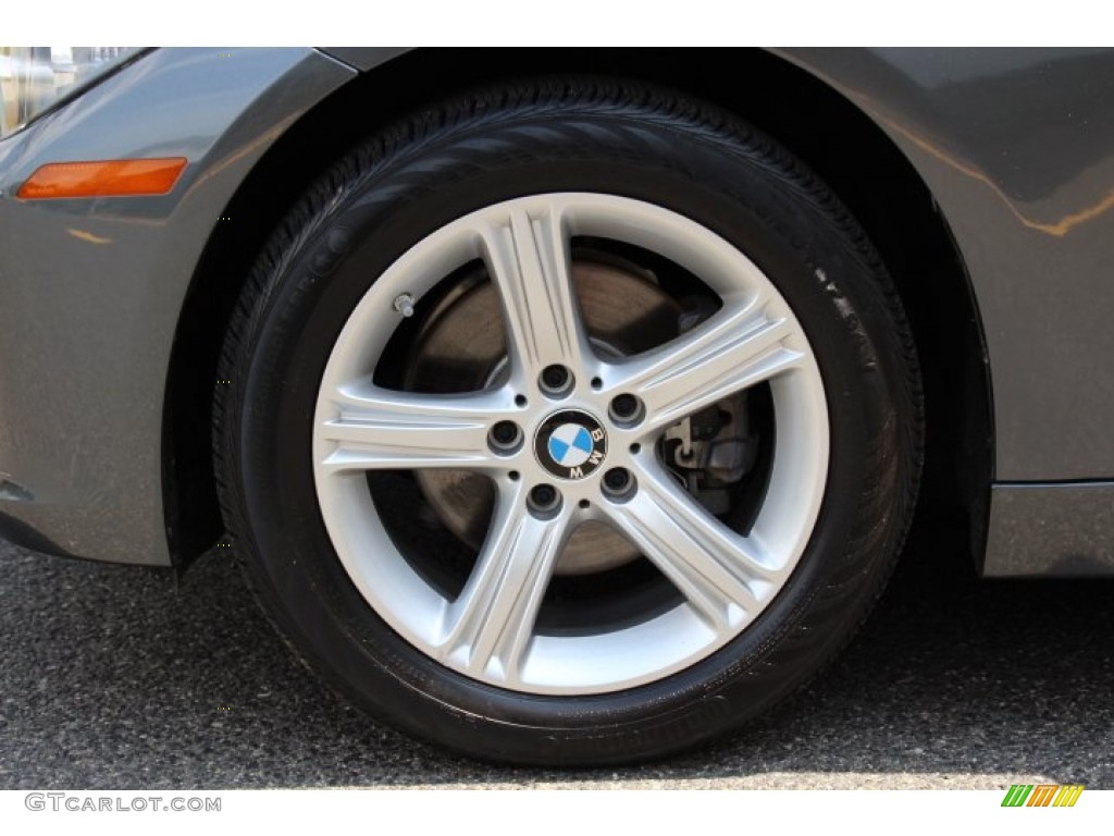 2014 3 Series 328i xDrive Sedan - Mineral Grey Metallic / Black photo #30