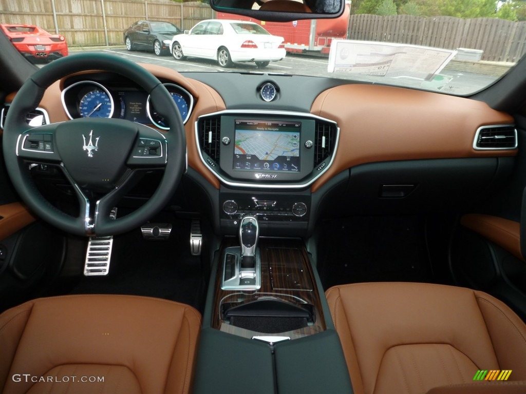 2014 Maserati Ghibli Standard Ghibli Model Cuoio Dashboard Photo #96247854