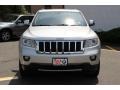 2011 Bright Silver Metallic Jeep Grand Cherokee Overland 4x4  photo #8