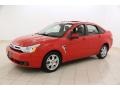 2008 Vermillion Red Ford Focus SES Sedan  photo #3