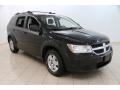 Brilliant Black Crystal Pearl 2010 Dodge Journey SE