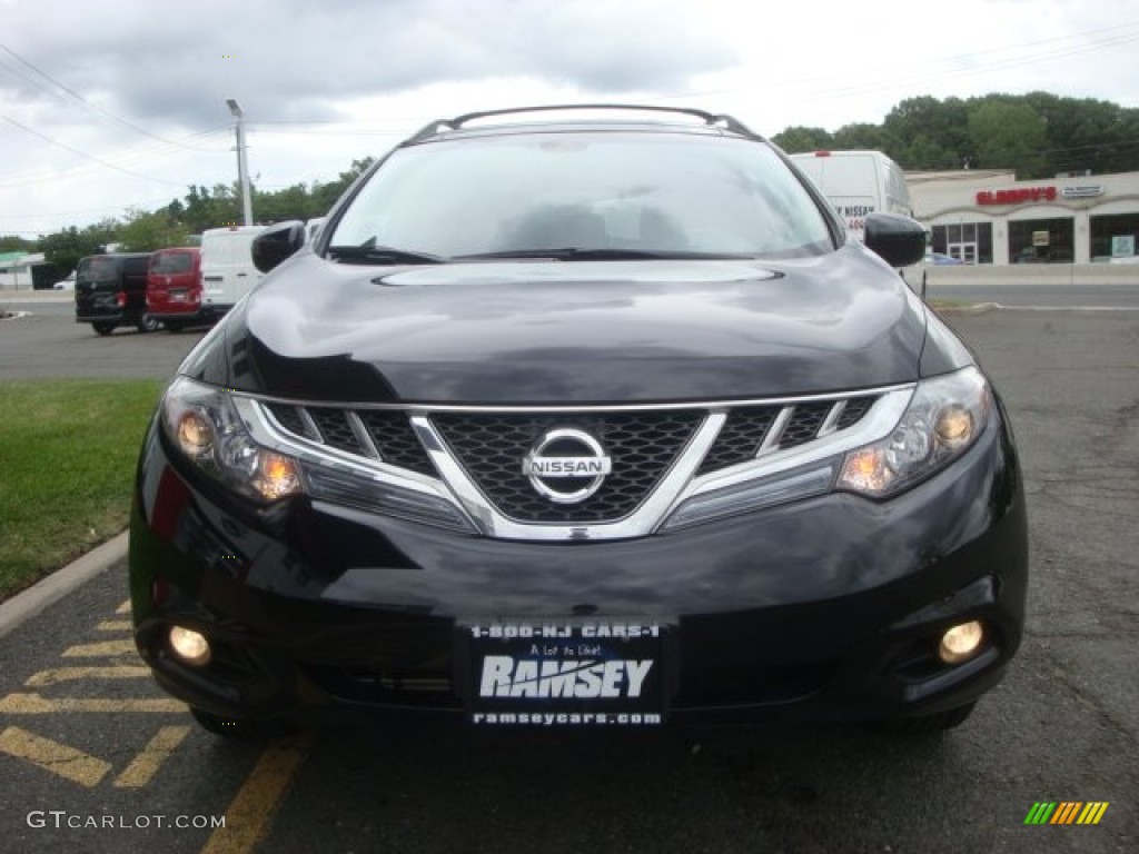 2011 Murano SL AWD - Super Black / Black photo #2