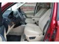 2009 Land Rover LR2 Almond Interior Front Seat Photo