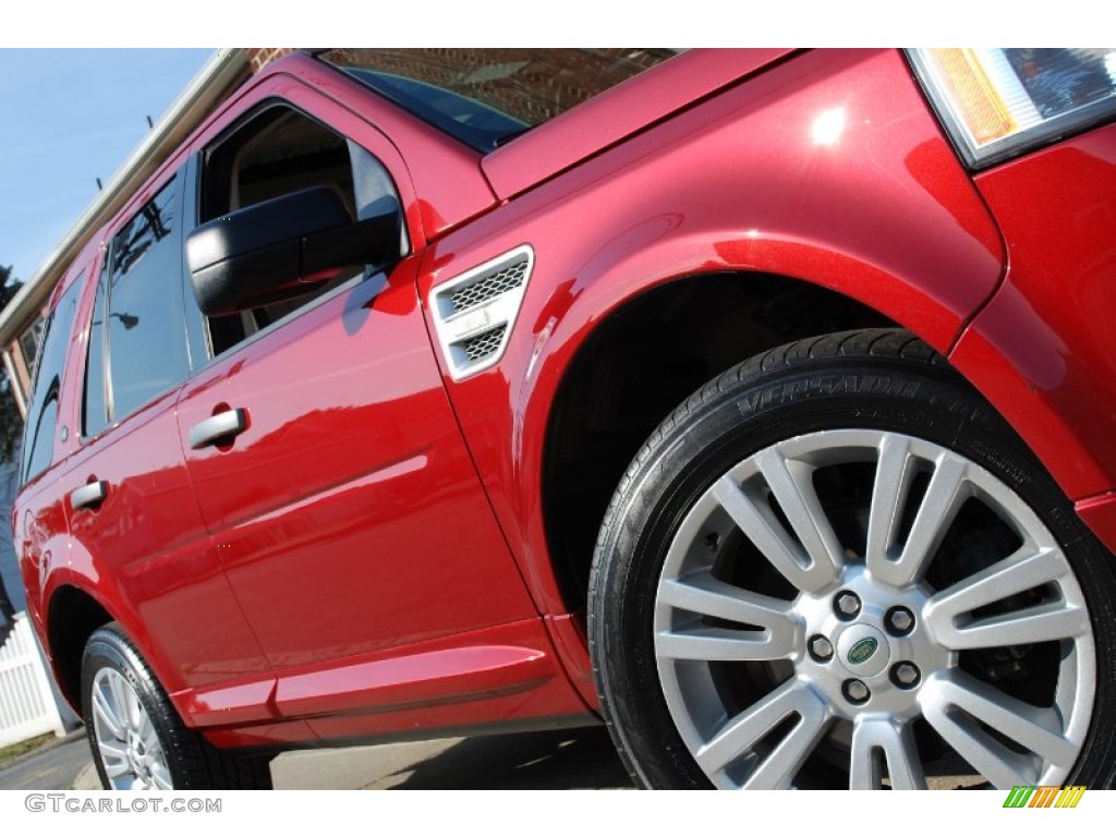 2009 LR2 HSE - Rimini Red Metallic / Almond photo #116
