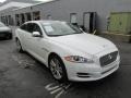 Polaris White 2013 Jaguar XJ XJL Portfolio AWD Exterior