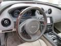 Ivory/Oyster 2013 Jaguar XJ XJL Portfolio AWD Steering Wheel