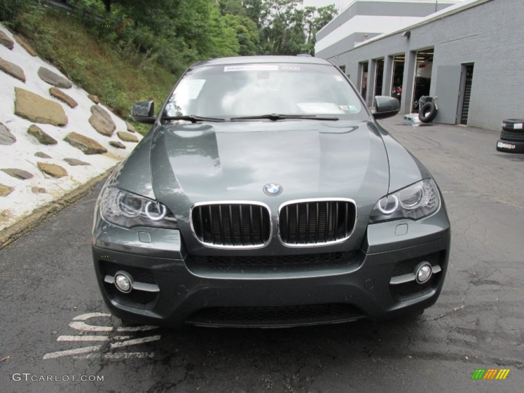 2008 X6 xDrive35i - Tasman Green Metallic / Sand Beige photo #8