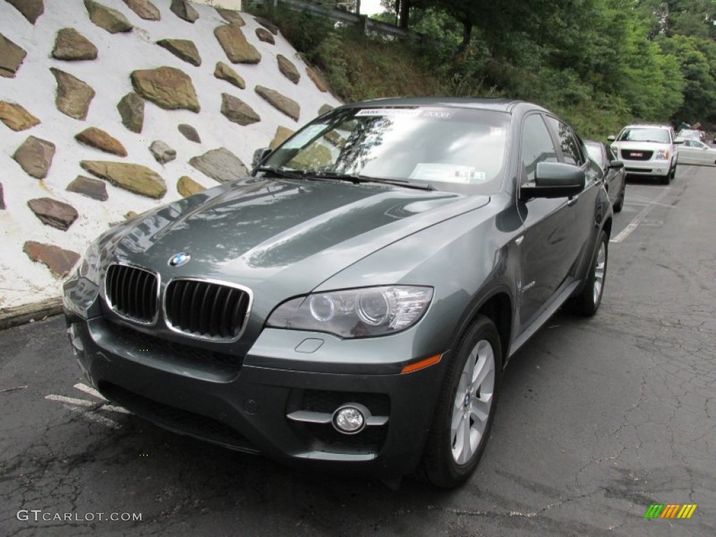 2008 X6 xDrive35i - Tasman Green Metallic / Sand Beige photo #9