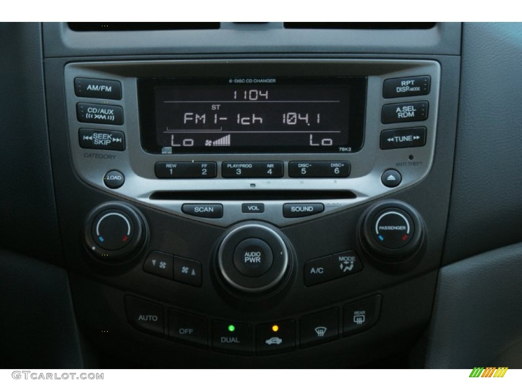 2007 Accord EX-L V6 Sedan - Moroccan Red Pearl / Gray photo #26