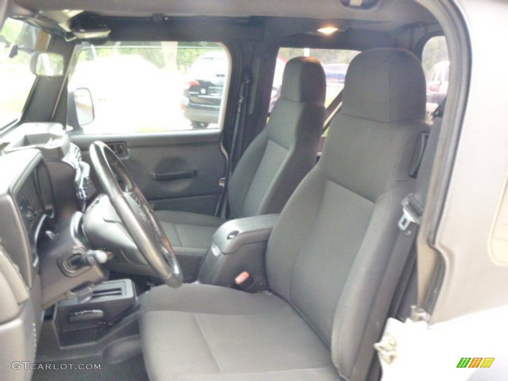 2006 Wrangler Rubicon 4x4 - Stone White / Dark Slate Gray photo #10