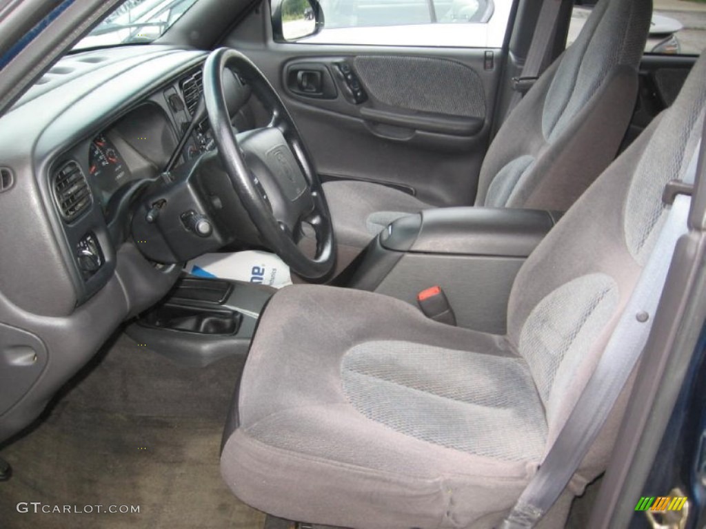 1999 Durango SLT 4x4 - Patriot Blue Pearlcoat / Mist Gray photo #6