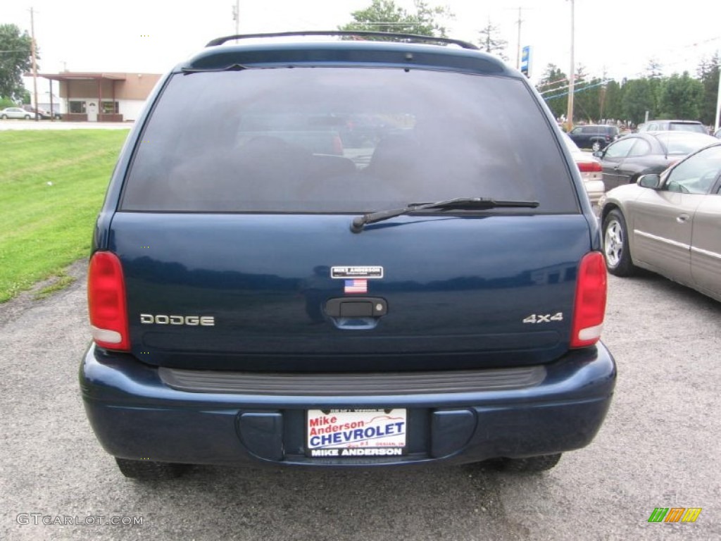 1999 Durango SLT 4x4 - Patriot Blue Pearlcoat / Mist Gray photo #16