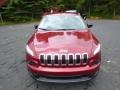 Deep Cherry Red Crystal Pearl 2015 Jeep Cherokee Sport Exterior