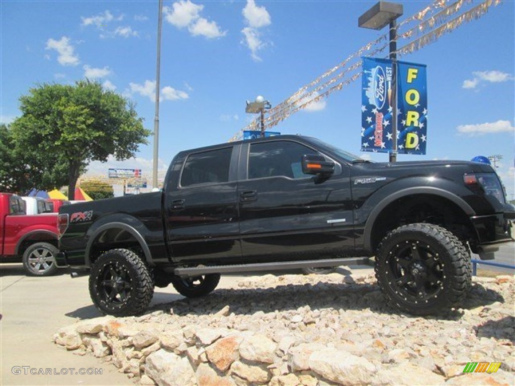 2014 F150 FX4 SuperCrew 4x4 - Tuxedo Black / Black photo #3