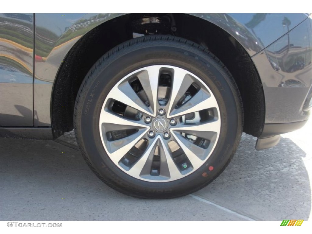 2015 MDX SH-AWD Technology - Graphite Luster Metallic / Graystone photo #9