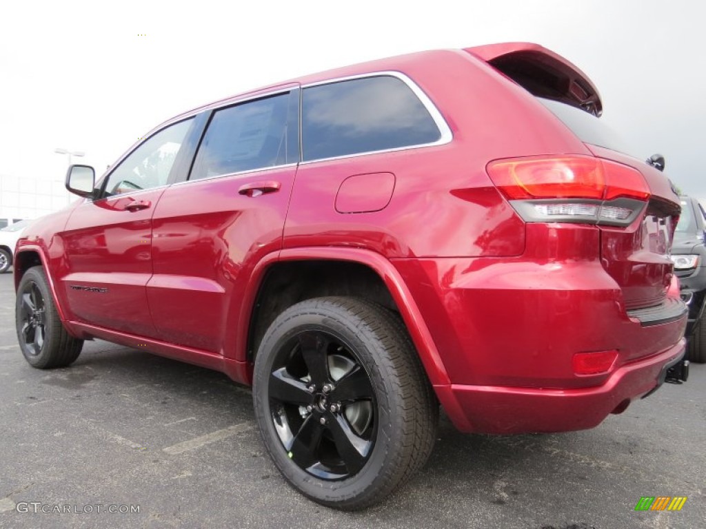 Deep Cherry Red Crystal Pearl 2015 Jeep Grand Cherokee Altitude Exterior Photo #96265899