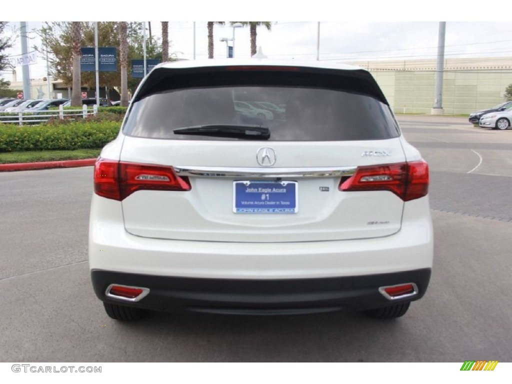 2015 MDX SH-AWD Technology - White Diamond Pearl / Graystone photo #6