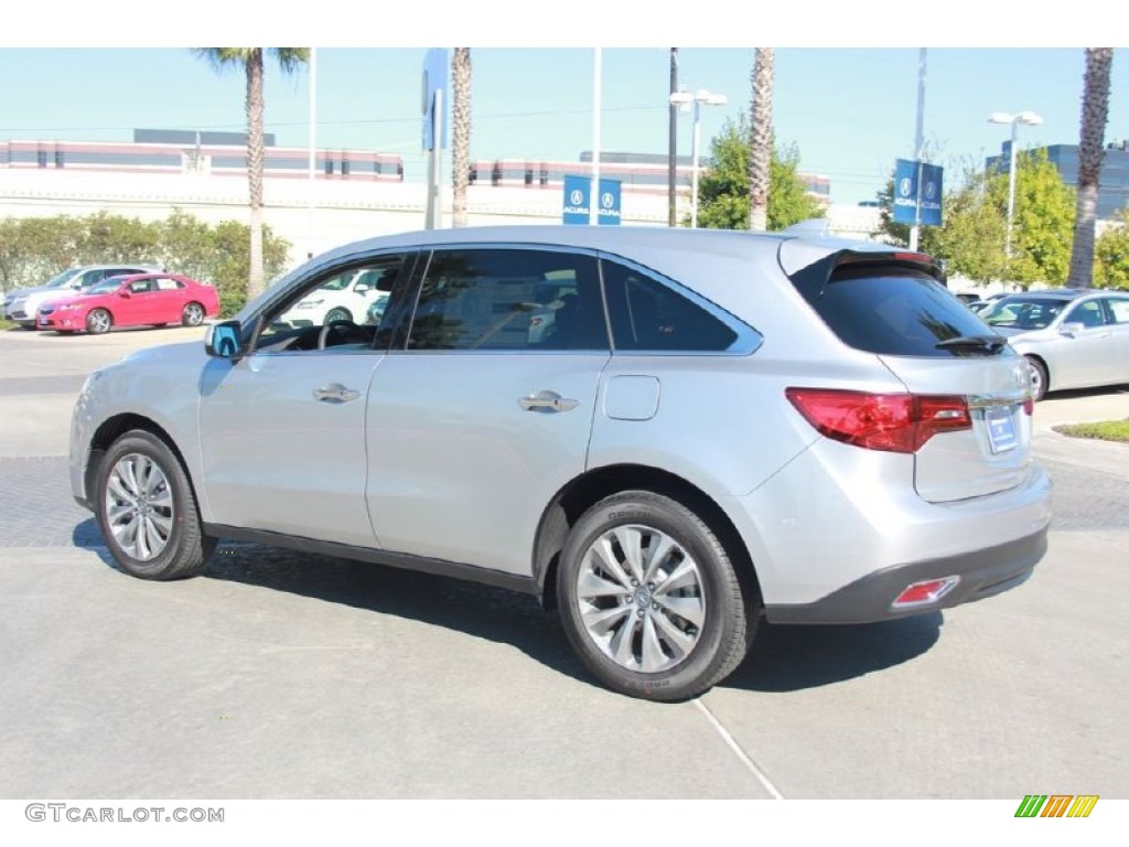 2015 MDX SH-AWD Technology - Silver Moon / Ebony photo #5