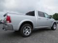 2014 Bright Silver Metallic Ram 1500 Laramie Crew Cab  photo #3