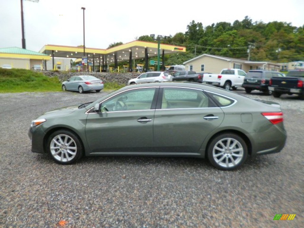 2013 Avalon XLE - Cypress Green Pearl / Almond photo #3