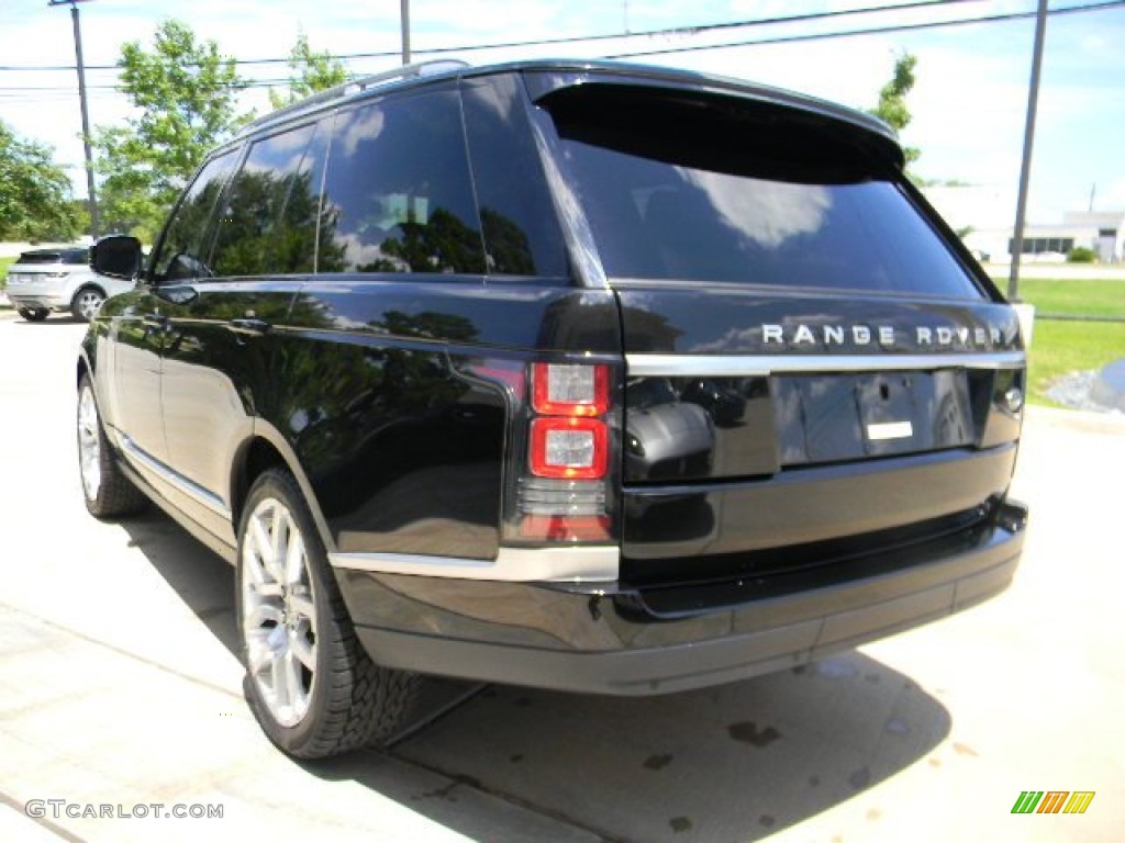 Barolo Black Metallic 2014 Land Rover Range Rover Standard Range Rover Model Exterior Photo #96270327