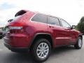 2014 Deep Cherry Red Crystal Pearl Jeep Grand Cherokee Laredo  photo #3