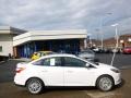 White Platinum - Focus Titanium Sedan Photo No. 1