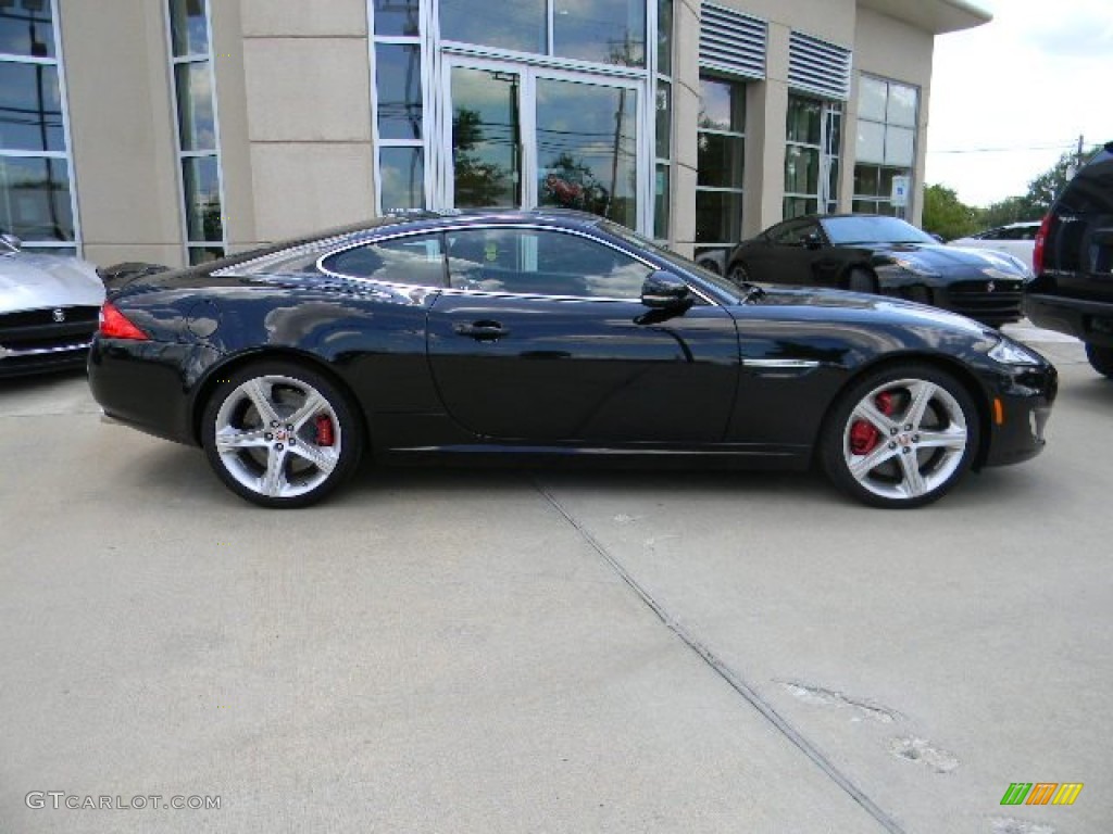 Ultimate Black Metallic 2015 Jaguar XK XKR Coupe Exterior Photo #96271392