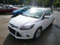 White Platinum - Focus Titanium Sedan Photo No. 4