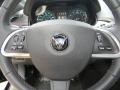 2015 Jaguar XK Warm Charcoal/Red Contrast Interior Steering Wheel Photo