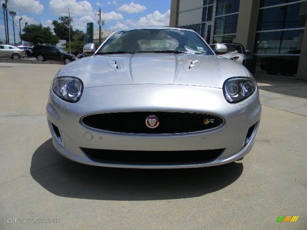 Rhodium Silver Metallic 2015 Jaguar XK XKR Coupe Exterior Photo #96271725