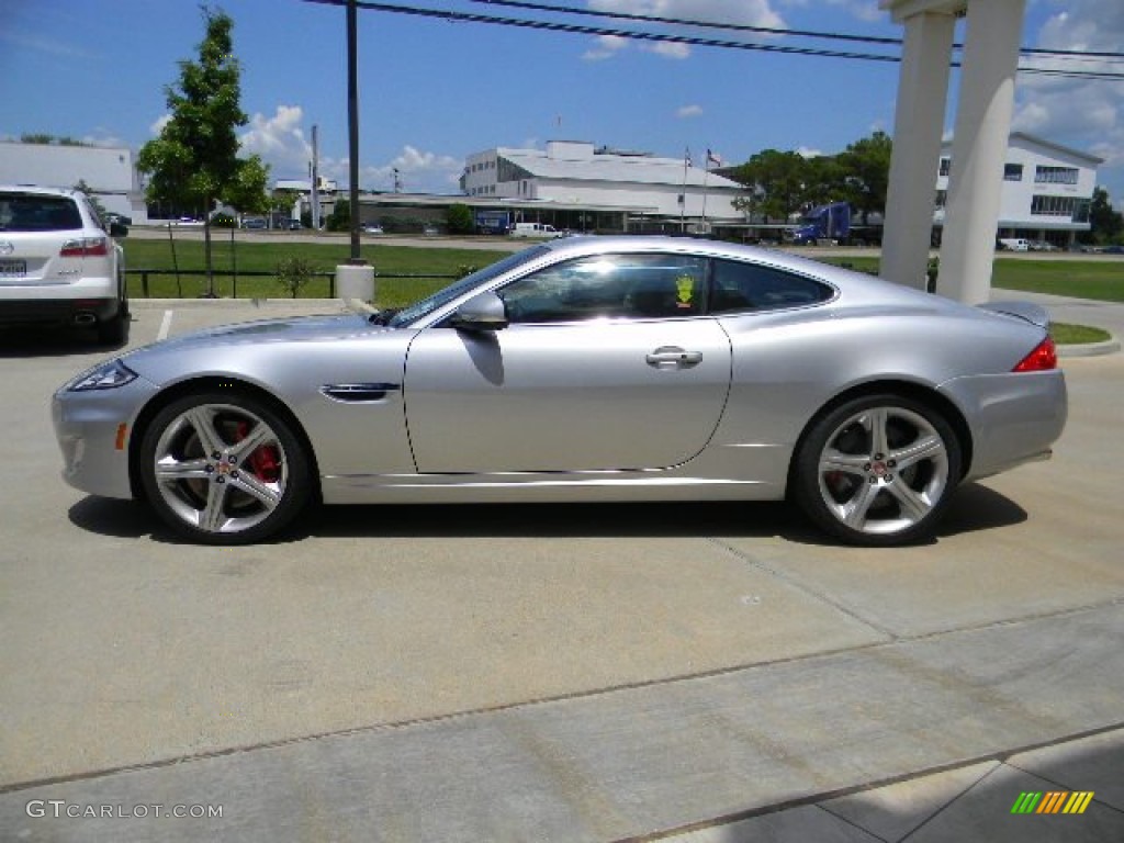 Rhodium Silver Metallic 2015 Jaguar XK XKR Coupe Exterior Photo #96271746