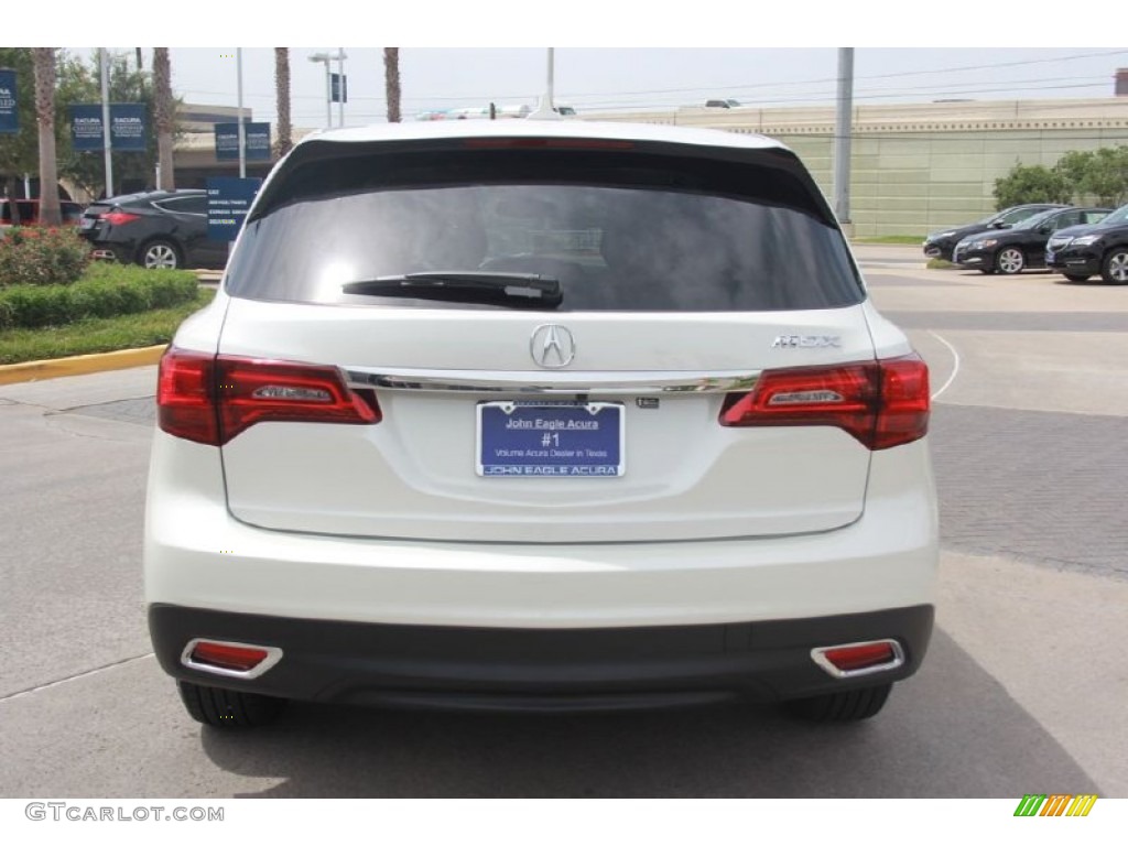 2015 MDX Technology - White Diamond Pearl / Parchment photo #6