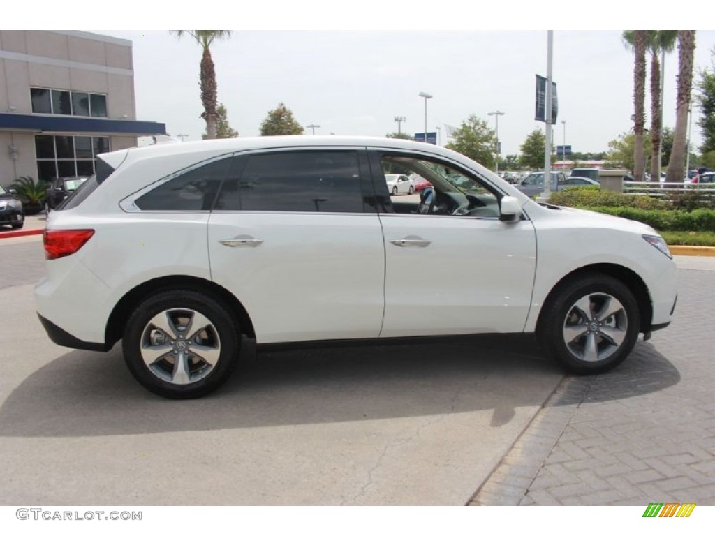 2015 MDX Technology - White Diamond Pearl / Parchment photo #8