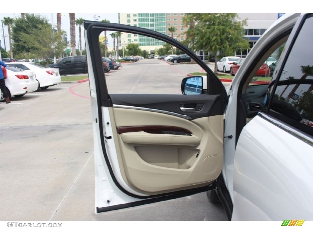 2015 MDX Technology - White Diamond Pearl / Parchment photo #10