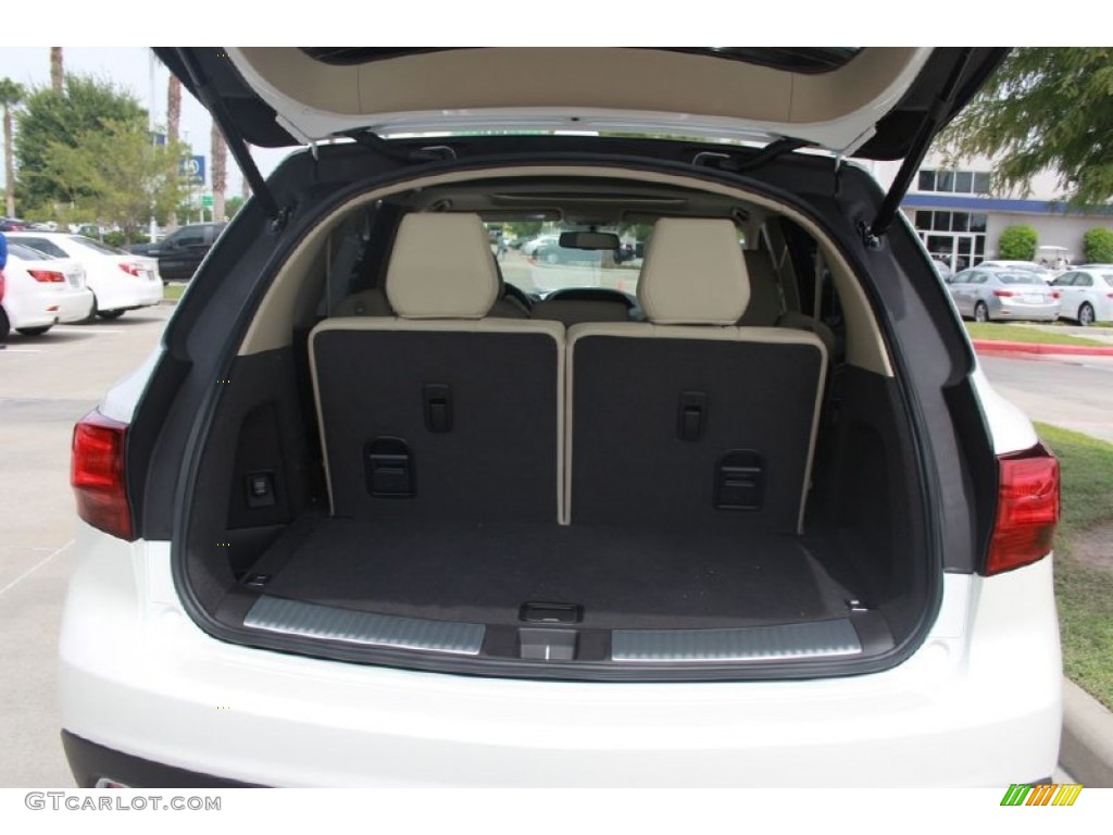 2015 MDX Technology - White Diamond Pearl / Parchment photo #15