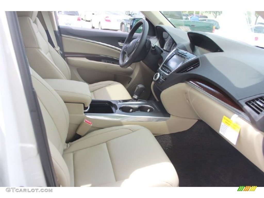 2015 MDX Technology - White Diamond Pearl / Parchment photo #19