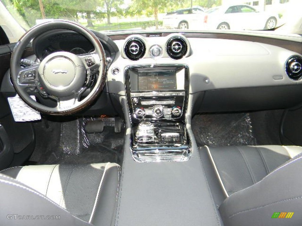 2014 Jaguar XJ XJ AWD Jet Dashboard Photo #96272742