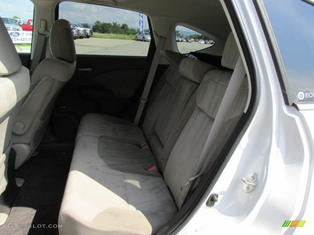 2012 CR-V EX 4WD - White Diamond Pearl / Gray photo #8