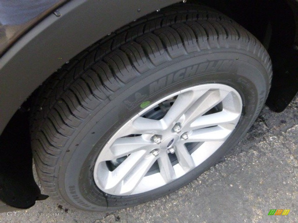2015 Explorer XLT 4WD - Magnetic / Charcoal Black photo #6