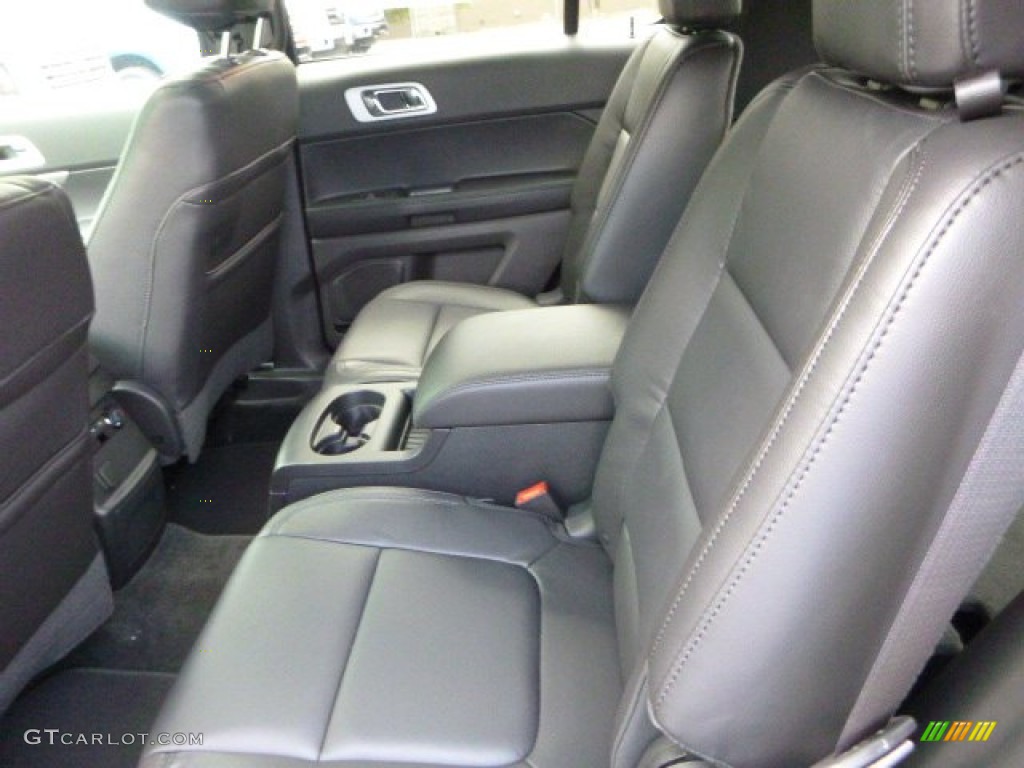 2015 Explorer XLT 4WD - Magnetic / Charcoal Black photo #8
