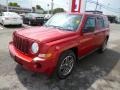2009 Inferno Red Crystal Pearl Jeep Patriot Sport 4x4  photo #3