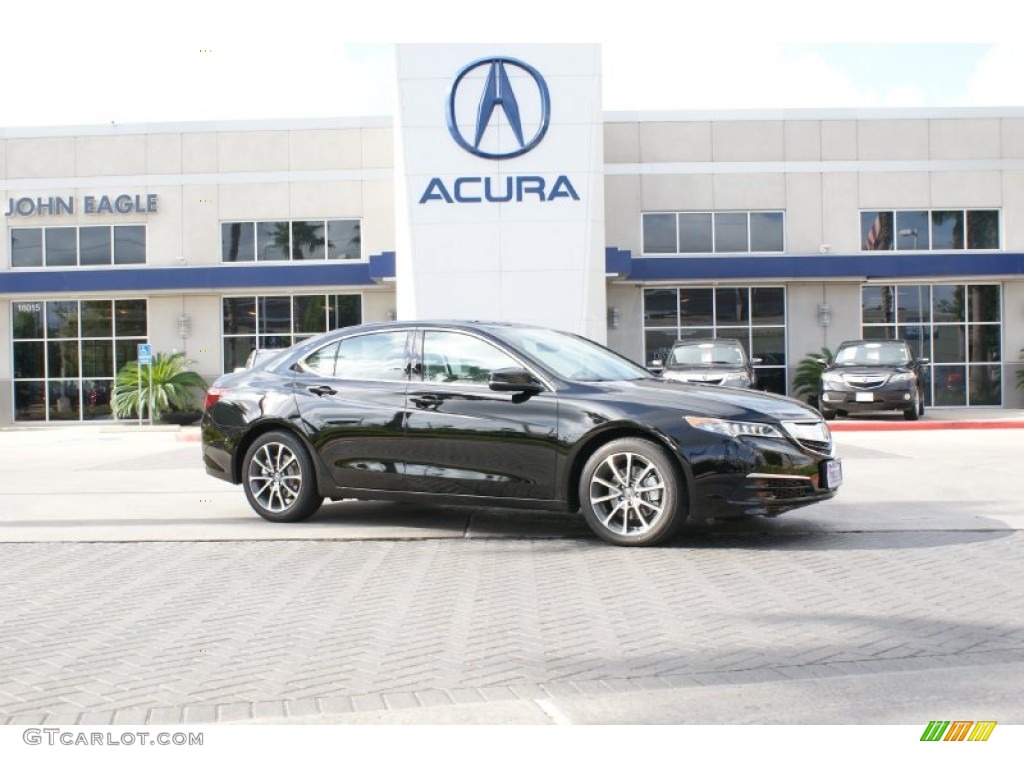 Crystal Black Pearl Acura TLX