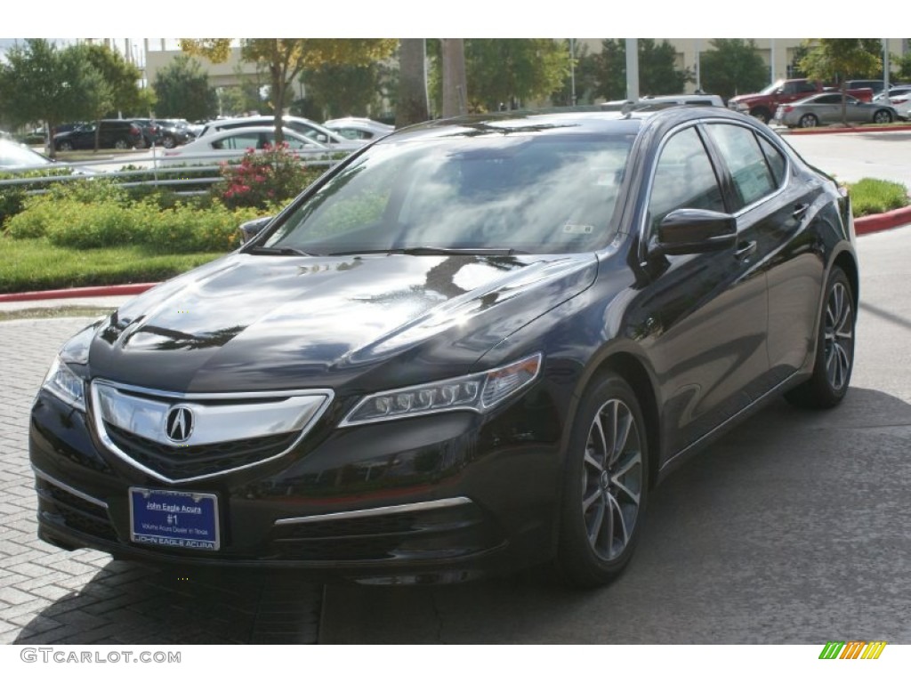 2015 TLX 3.5 Technology - Crystal Black Pearl / Graystone photo #4