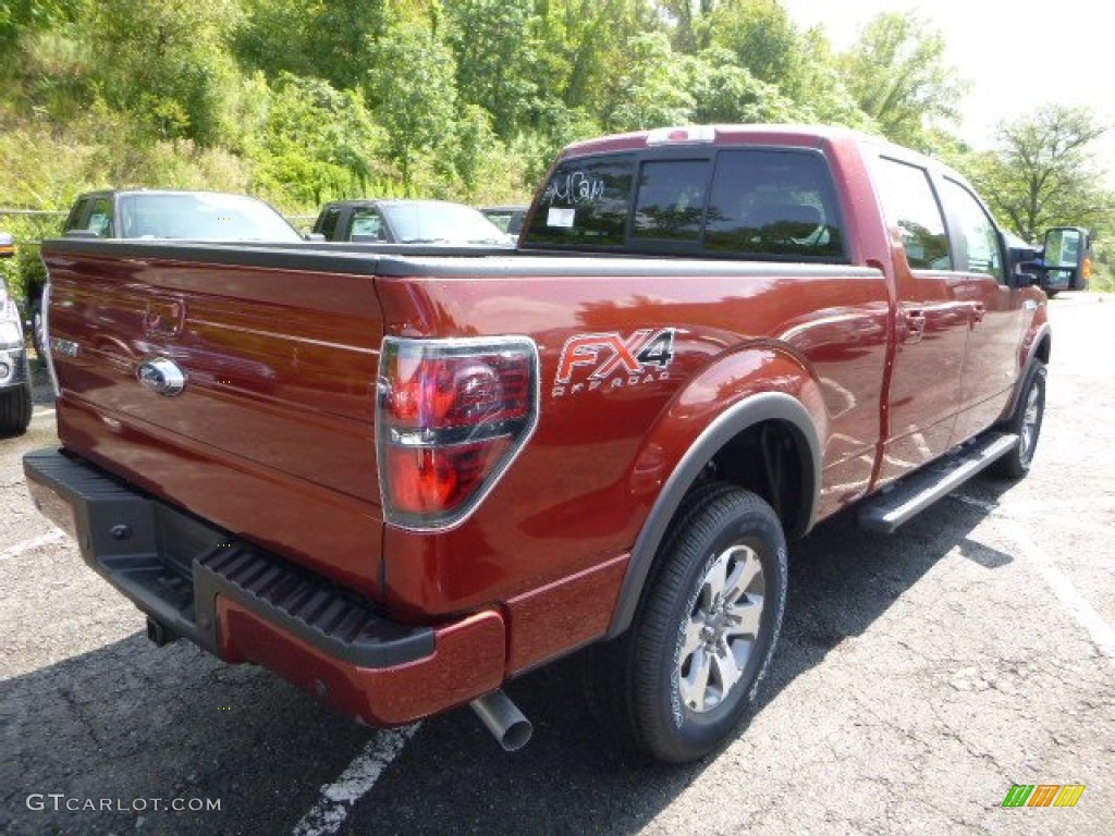 2014 F150 FX4 SuperCrew 4x4 - Sunset / Black photo #2