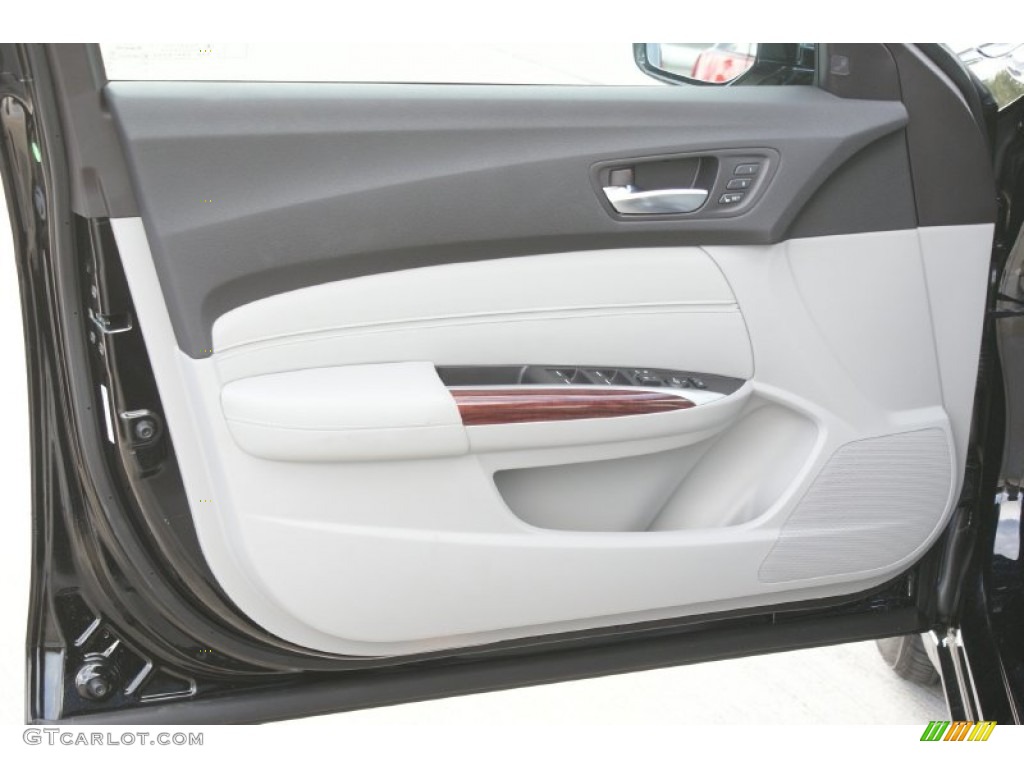 2015 Acura TLX 3.5 Technology Graystone Door Panel Photo #96274861