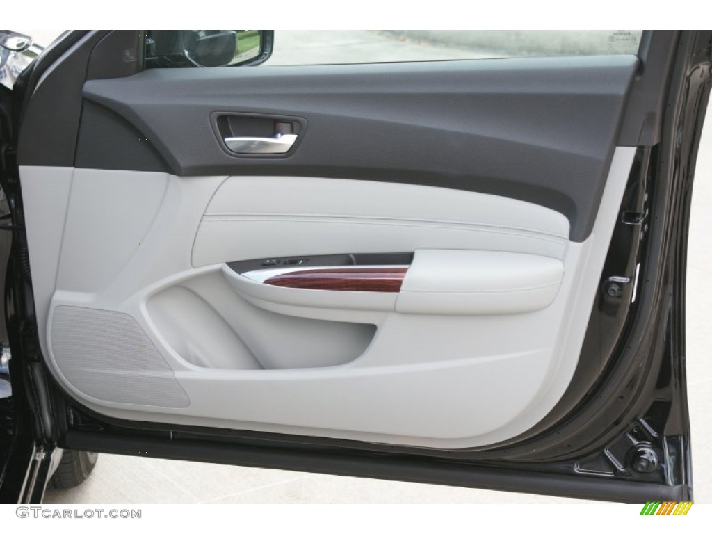 2015 Acura TLX 3.5 Technology Graystone Door Panel Photo #96275007